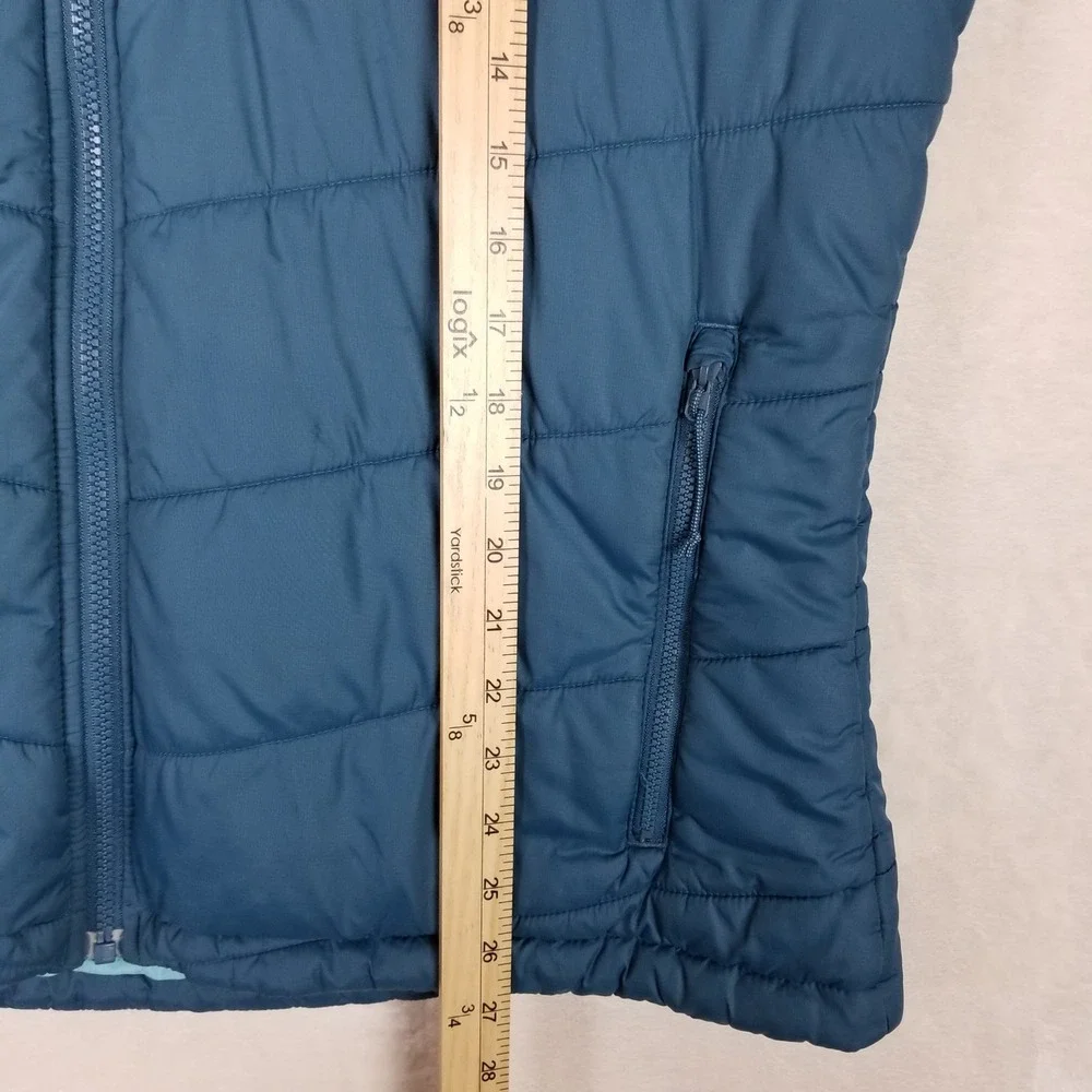 Under Armour Puffer Jacket Men XL Blue ColdGear Infrared Insulated Quilted Zip